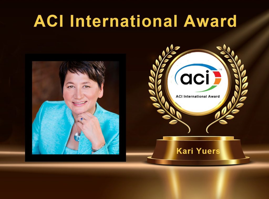 凱頓國際 CEO Kari Yuers 榮獲 ACI 國際大獎 1 凱頓國際